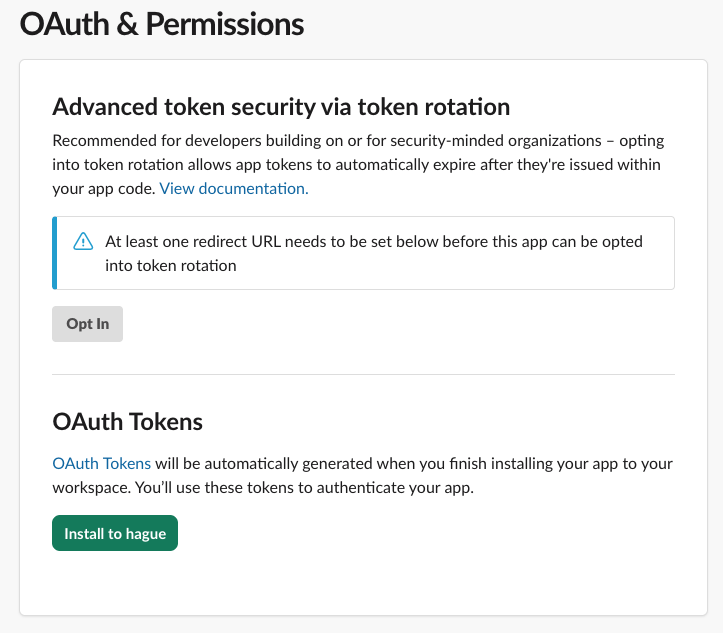 Install to Workspace